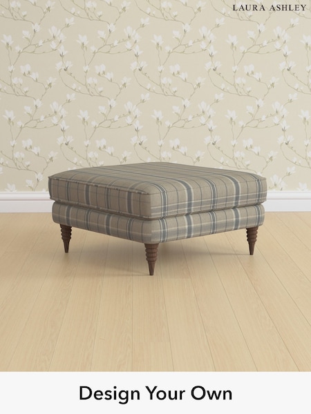 Longstowe Check/French Grey Lynden By Laura Ashley (W47373) | £725
