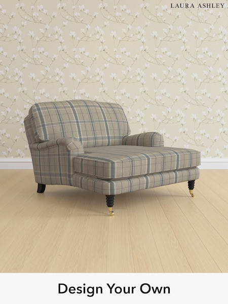 Longstowe Check/French Grey Lynden By Laura Ashley (W47373) | £1,275