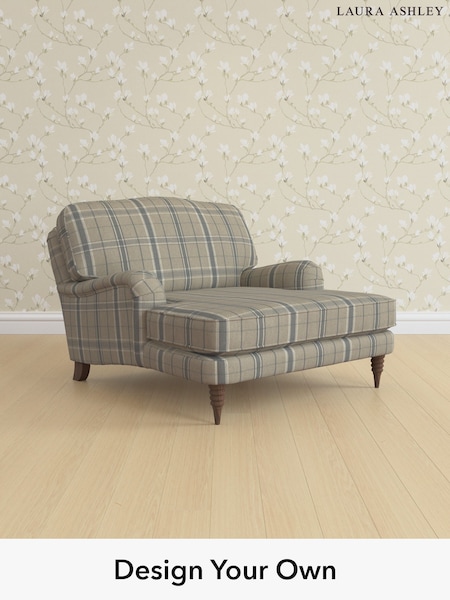 Longstowe Check/French Grey Lynden By Laura Ashley (W47373) | £1,275