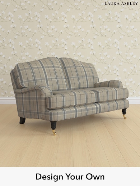 Longstowe Check/French Grey Lynden By Laura Ashley (W47373) | £1,325