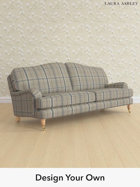 Longstowe Check/French Grey Lynden By Laura Ashley (W47373) | £1,700
