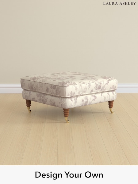 Gosford Weave/Dusky Plum Purple Lynden Scatter Back By Laura Ashley (W47378) | £625