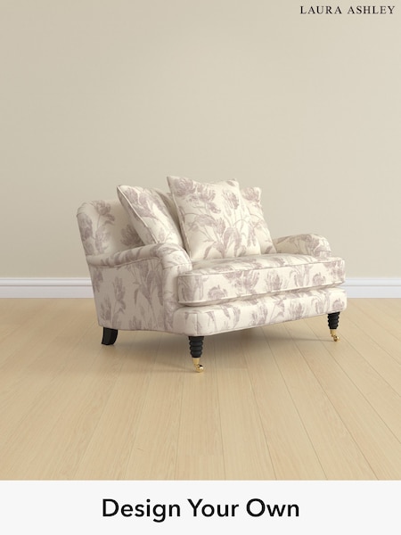 Gosford Weave/Dusky Plum Purple Lynden Scatter Back By Laura Ashley (W47378) | £1,075
