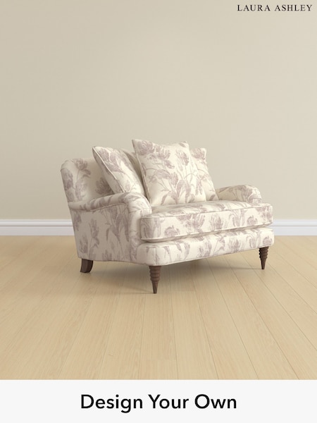 Gosford Weave/Dusky Plum Purple Lynden Scatter Back By Laura Ashley (W47378) | £1,075