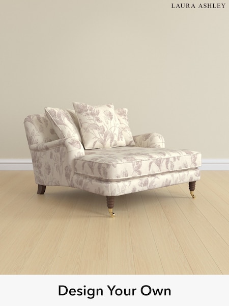 Gosford Weave/Dusky Plum Purple Lynden Scatter Back By Laura Ashley (W47378) | £1,175
