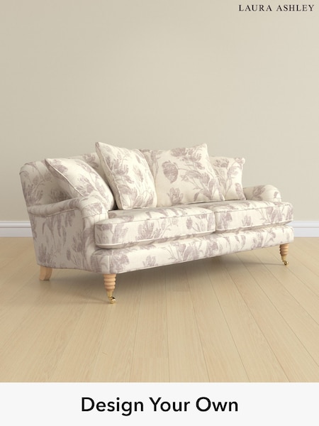 Gosford Weave/Dusky Plum Purple Lynden Scatter Back By Laura Ashley (W47378) | £1,375