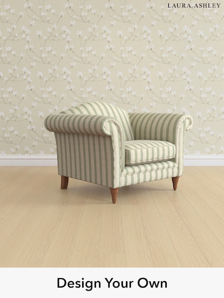 Kinsham Stripe/Hedgerow Green Gloucester By Laura Ashley (W47385) | £850