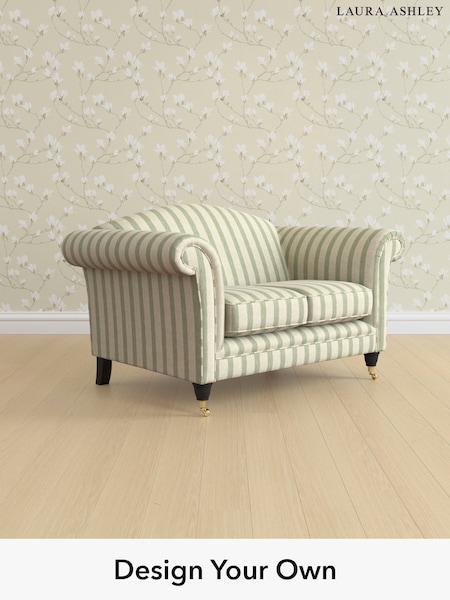 Kinsham Stripe/Hedgerow Green Gloucester By Laura Ashley (W47385) | £1,125