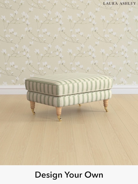 Kinsham Stripe/Hedgerow Green Lynden By Laura Ashley (W47386) | £550