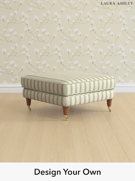 Kinsham Stripe/Hedgerow Green Lynden By Laura Ashley (W47386) | £625