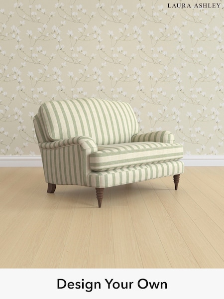 Kinsham Stripe/Hedgerow Green Lynden By Laura Ashley (W47386) | £975