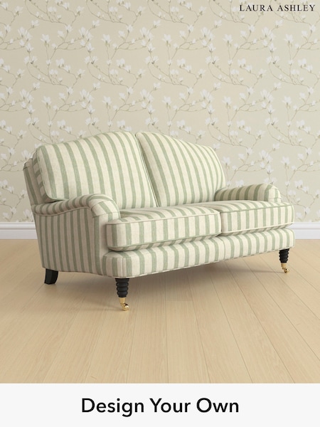 Kinsham Stripe/Hedgerow Green Lynden By Laura Ashley (W47386) | £1,175