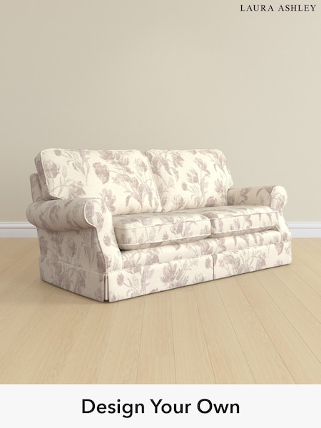 Gosford Weave/Dusky Plum Purple Padstow By Laura Ashley (W47391) | £1,325