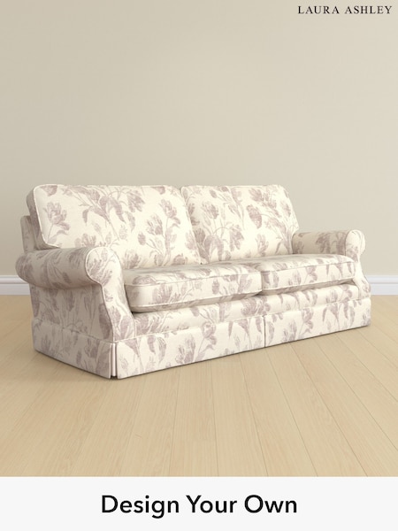Gosford Weave/Dusky Plum Purple Padstow By Laura Ashley (W47391) | £1,425