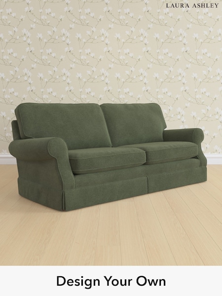 Lundar Chenille/Ivy Green Padstow By Laura Ashley (W47392) | £1,425
