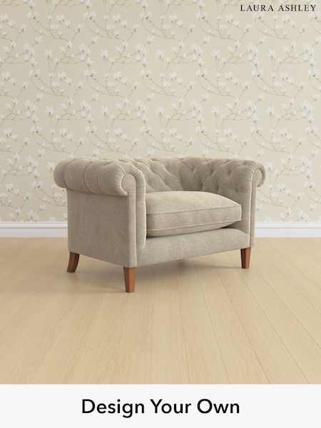 Lundar Chenille/Truffle Natural Penarth By Laura Ashley (W47393) | £1,300