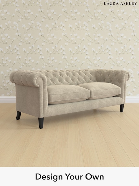 Lundar Chenille/Truffle Natural Penarth By Laura Ashley (W47393) | £1,725