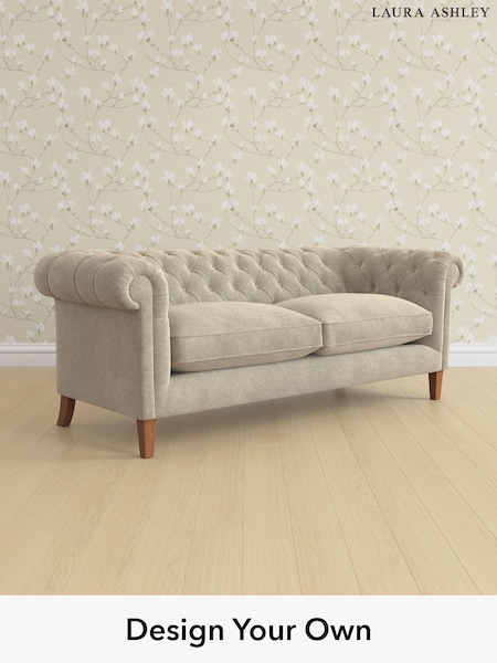 Lundar Chenille/Truffle Natural Penarth By Laura Ashley (W47393) | £1,725