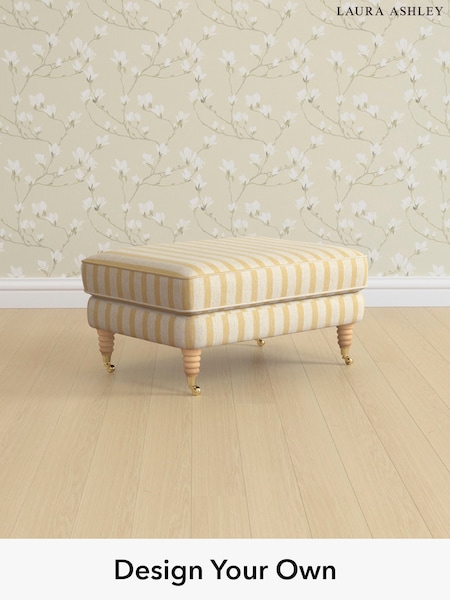 Kinsham Stripe/Ochre Yellow Lynden By Laura Ashley (W47394) | £550