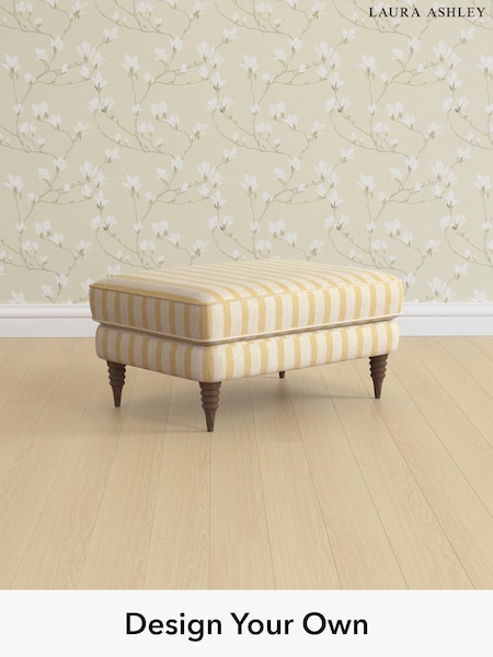 Kinsham Stripe/Ochre Yellow Lynden By Laura Ashley (W47394) | £500