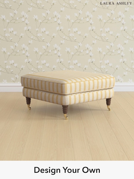 Kinsham Stripe/Ochre Yellow Lynden By Laura Ashley (W47394) | £625