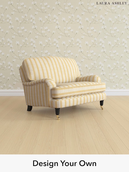 Kinsham Stripe/Ochre Yellow Lynden By Laura Ashley (W47394) | £975