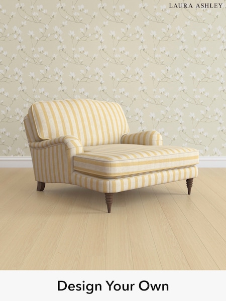 Kinsham Stripe/Ochre Yellow Lynden By Laura Ashley (W47394) | £1,125