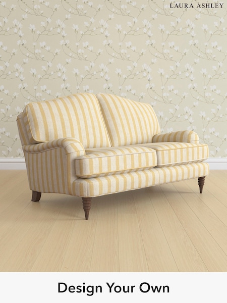Kinsham Stripe/Ochre Yellow Lynden By Laura Ashley (W47394) | £1,175