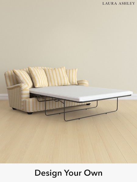 Kinsham Stripe/Ochre Yellow Lynden Scatter Back By Laura Ashley (W47395) | £1,975