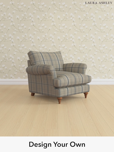 Longstowe Check/French Grey Westley By Laura Ashley (W47457) | £975