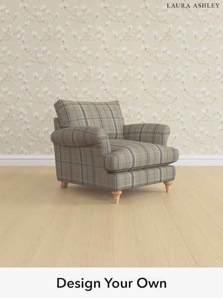 Longstowe Check/French Grey Westley By Laura Ashley (W47457) | £975