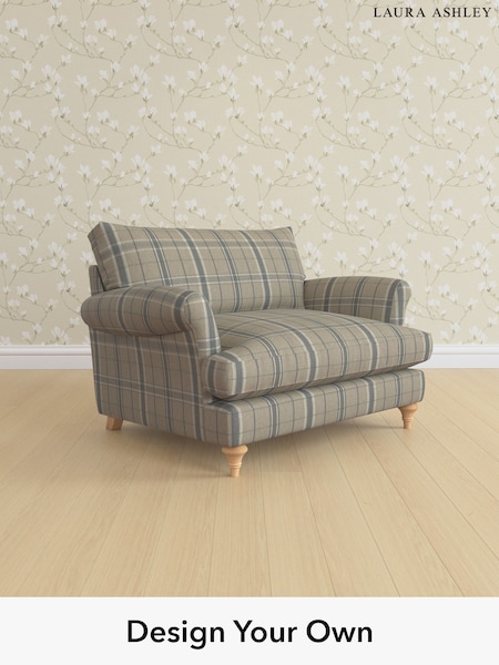 Longstowe Check/French Grey Westley By Laura Ashley (W47457) | £1,100