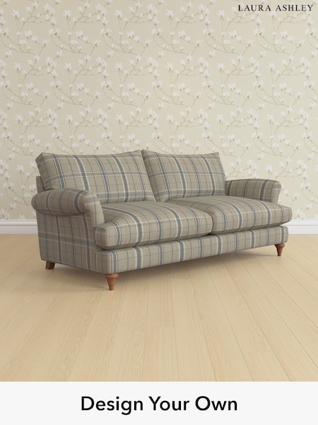 Longstowe Check/French Grey Westley By Laura Ashley (W47457) | £1,675