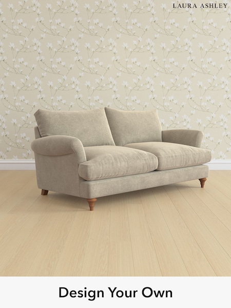 Lundar Chenille/Truffle Natural Westley By Laura Ashley (W47459) | £1,425
