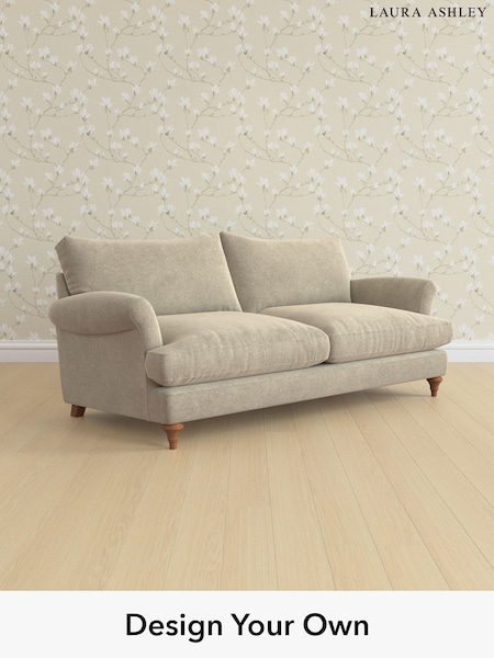 Lundar Chenille/Truffle Natural Westley By Laura Ashley (W47459) | £1,525