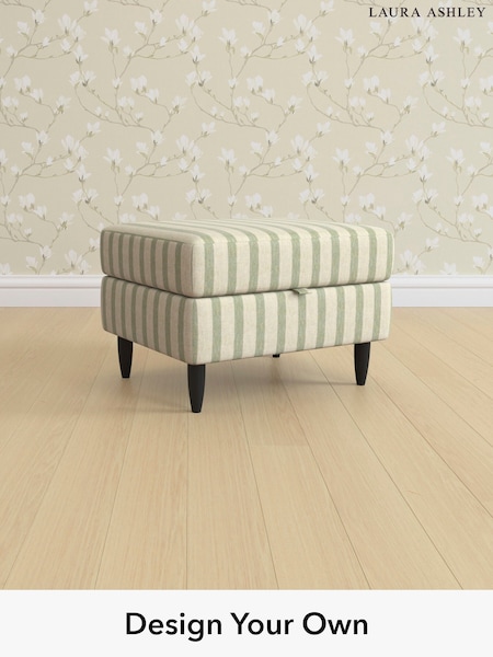 Kinsham Stripe/Hedgerow Green Radcliffe By Laura Ashley (W47460) | £450