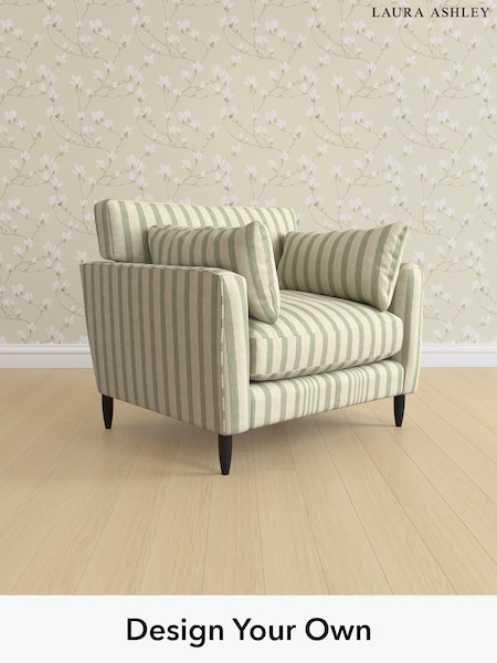 Kinsham Stripe/Hedgerow Green Radcliffe By Laura Ashley (W47460) | £1,075