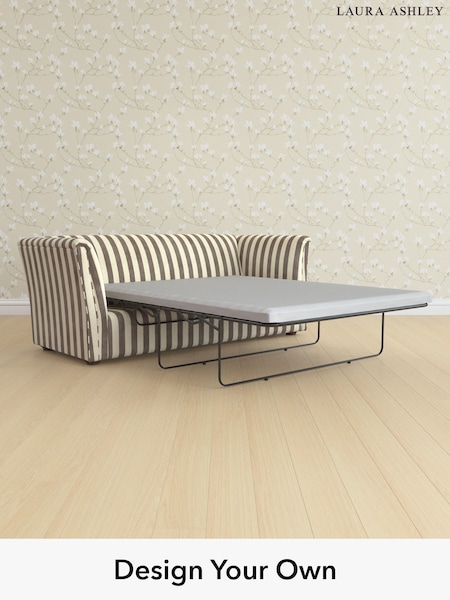 Orla Stripe/Dark Truffle Natural Chatsworth By Laura Ashley (W47558) | £2,075