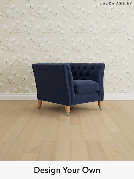 Nantmor/Midnight Navy Chatsworth Button Back By Laura Ashley (W47566) | £950