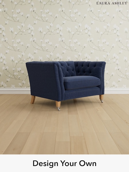 Nantmor/Midnight Navy Chatsworth Button Back By Laura Ashley (W47566) | £1,050