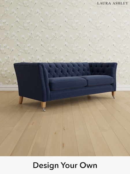 Nantmor/Midnight Navy Chatsworth Button Back By Laura Ashley (W47566) | £1,450