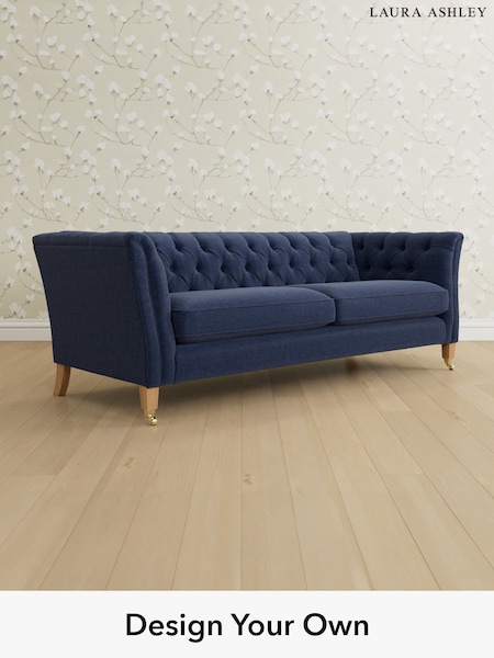 Nantmor/Midnight Navy Chatsworth Button Back By Laura Ashley (W47566) | £1,550