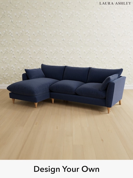 Nantmor/Midnight Navy Casterton By Laura Ashley (W47568) | £2,075