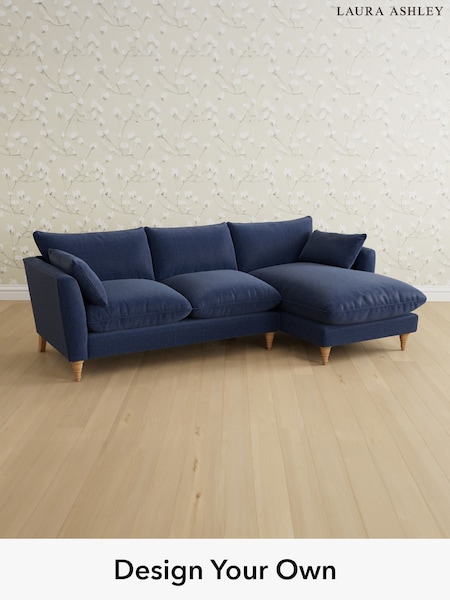 Nantmor/Midnight Navy Casterton By Laura Ashley (W47568) | £2,075