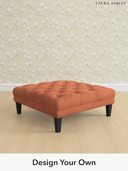 Nantmor/Rust Orange Chatsworth Button Back By Laura Ashley (W47570) | £550