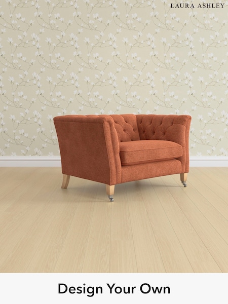 Nantmor/Rust Orange Chatsworth Button Back By Laura Ashley (W47570) | £1,050