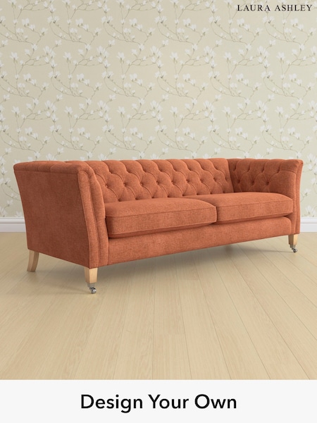 Nantmor/Rust Orange Chatsworth Button Back By Laura Ashley (W47570) | £1,550