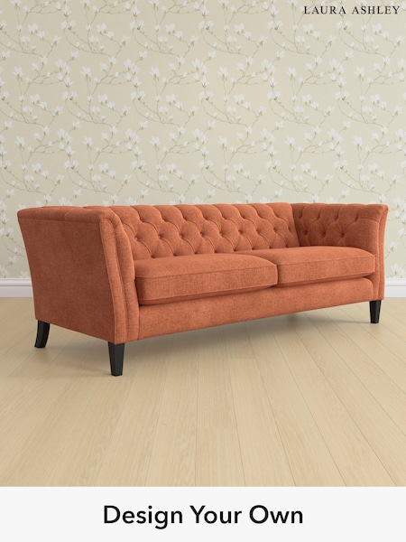 Nantmor/Rust Orange Chatsworth Button Back By Laura Ashley (W47570) | £1,550