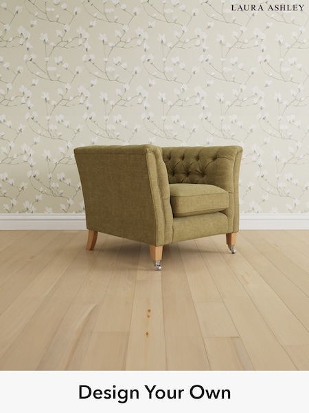 Orla/Gold Natural Chatsworth Button Back By Laura Ashley (W47573) | £1,100