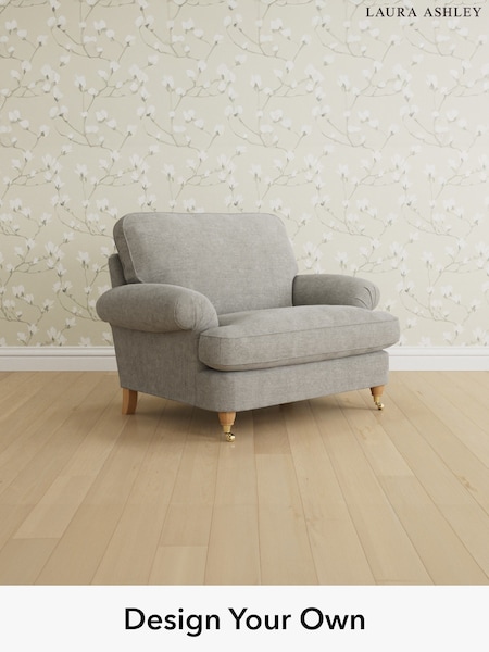 Orla/Pale Steel Grey Beaumaris By Laura Ashley (W47585) | £1,150